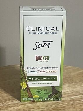 Secret Clinical Wickedly Wonderful Antiperspirant Deodorant - Green